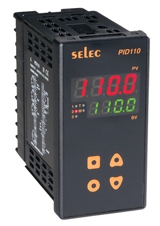 PID Temperaturregler mit Rampen-/Haltefunktion, 4-20mA/Relais/Relais, EIA-485, 85-270V, 1/8 DIN