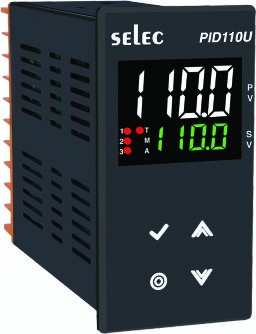 PID Temperaturregler mit Rampen-/Haltefunktion, Profile Controller upto 128steps, Universeller Eingang & Ausgang, Re-transmission analog O/P, 90-270V, 96x48mm